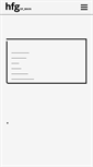 Mobile Screenshot of hfg-offenbach.de